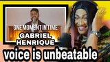 One Moment in Time - Gabriel Henrique (Cover Whitney Houston) [ REACTION VIDEO ]