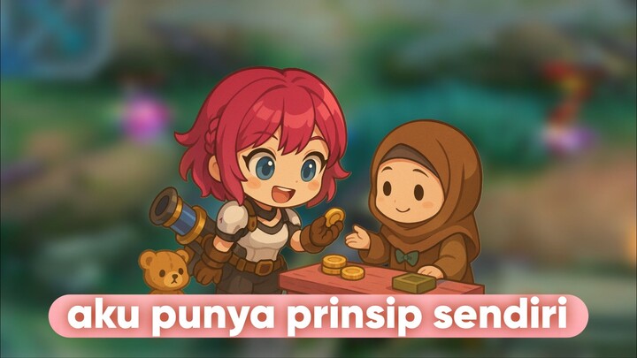 Berusaha untuk tidak menawar harga ke pedagang kecil.