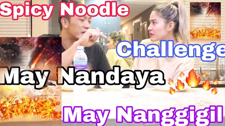 Spicy Noodle Challenge (May Nanggigil at Nandaya Edition) Haha=)