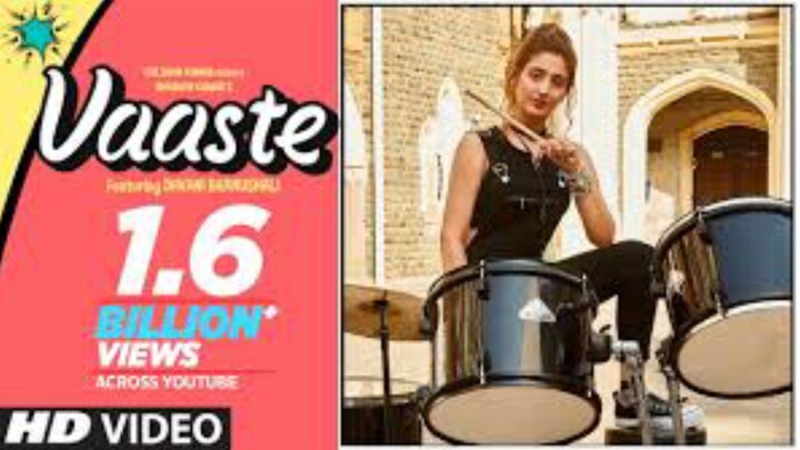 Vaaste_Song__Dhvani_Bhanushali,_Tanishk_Bagchi___Nikhil_D_Souza___Bhushan_Kumar___Radhika_R,_Vinay_S