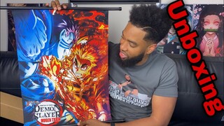 Unboxing - Demon Slayer: Kimetsu No Yaiba The Movie Mugen Train | Wall Scroll | Rightstufanime