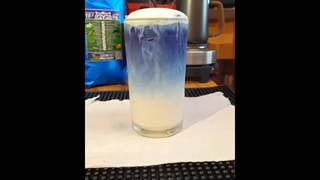 ชาอัญชันลาเต้💙