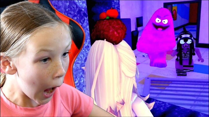Can Madison Survive the Slasher?!?! Grimace Shake