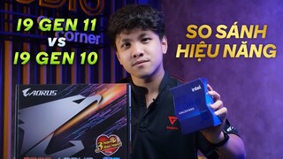 Hiệu năng Intel Core i9 Gen 10 và Gen 11 trên Mainboard Z590 AORUS ULTRA