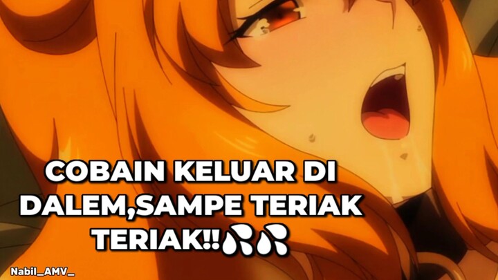 COBAIN KELUAR DI DALEM,SAMPE TERIAK TERIAK!(NO SENSOR)💦💦🤩