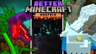 🔥CÁCH CÀI ADDON/MOD BETTER MINECRAFT MỚI NHẤT CHO MINECRAFT PE 1.18 , 1.19 CÓ CÔNG TRÌNH, MOB..