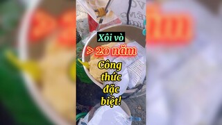 Xôi vò công thức đặc biệt