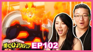 WORK STUDY WITH ENDEAVOR! | My Hero Academia Couples Reaction Episode 102 / 5x14