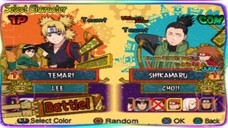 TEMARI VS SHIKAMARU - NARUTO ULTIMATE NINJA 5 ANDROID GAMEPLAY