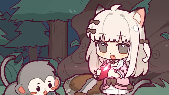 [Skrip Debut] Monkey Princess zz memulai debutnya dengan monyet kecilnya!