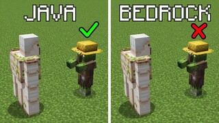 java vs bedrock