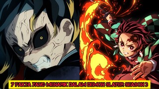 7 FAKTA YANG MENARIK DALAM DEMON SLAYER SEASON 3