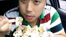 ASMR EATING SOUNDS - 초밥 SUSHI #9 & STARBUCKS ICED CAPPUCCINO