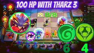 100 HP CHALLENGE THARZ SKILL 3 IN CURRENT META | MLBB THARZ SKILL 3 BEST COMBO ONLY NATURE VENOM