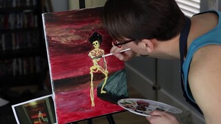 Painting the Skeleton Painting from RE Code Veronica