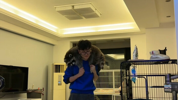 Late at night, he suddenly loses it and decides to head to the construction site to haul cement—time