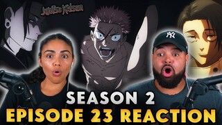 YUTA RETURNS BUT THINGS ARE REALLY BAD! | Jujutsu Kaisen S2 Ep 23 Reaction