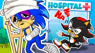 Funny Moments of Sonic and Shadow | Sonic's Unsettled Day, Naughty Shadow | Funny Animation