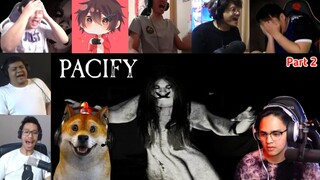 TERIAKAN GAMER DI JUMPSCARE HANTU PACIFY Part 2 | Pacify Indonesia