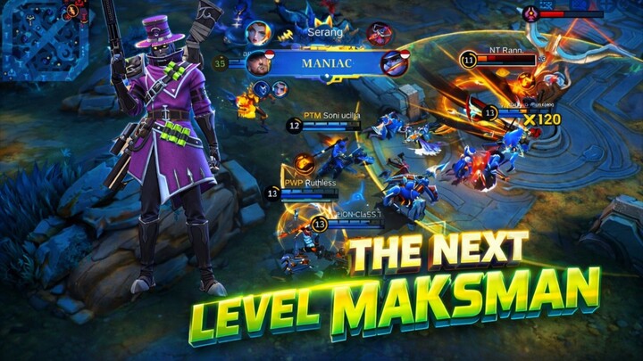 Clint Hero Damage Dealer | MLBB MOBILE LEGEND