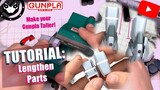 TUTORIAL | How to make your GUNPLA TALLER! | Lengthen Gundam Parts | 2021