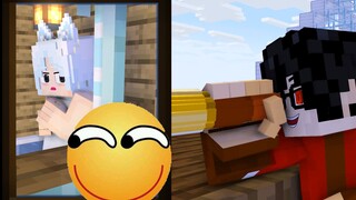 I seem to see something incredible with the telescope [MC animation]