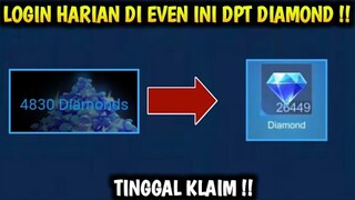 MUDAH!!! | CARA DAPATKAN DIAMOND DI EVEN INI KLAIM MOBILE LEGEND | NO BUG ML