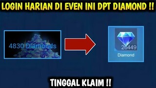 MUDAH!!! | CARA DAPATKAN DIAMOND DI EVEN INI KLAIM MOBILE LEGEND | NO BUG ML