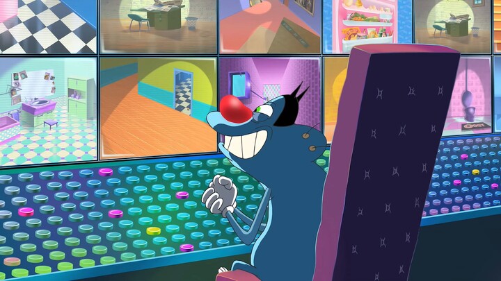 Oggy and the Cockroaches - Panic Room Full Episode in HD