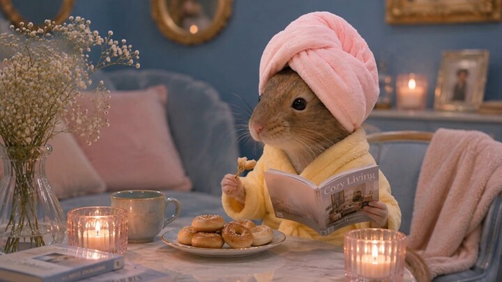 a mouse night luxury sleep