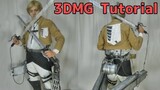 3D Maneuver Gear Tutorial [Attack on titan] How to make 3DMG for cosplay