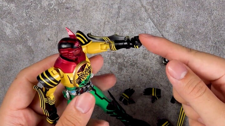 [คู่มือการปลูก] Bandai SHFiguarts Kamen Rider OOO Super Eagle Tiger Locust Team