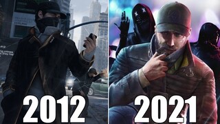 Evolution of Watch Dogs Games [2012-2021]