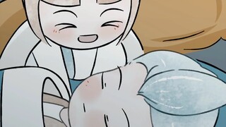 【白杨和桔子】关灯后都不理她，她自己都能自嗨半小时，忍不住就前功尽弃了