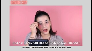 Gokil !! Korean Makeup Untuk Muka Arab