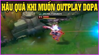 Yassuo không bao giờ tìm ra được lời giải cho vị trí ADC này, Outplay Dopa khó như này sao