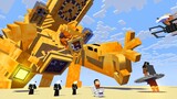 Monster School : SKIBIDI TOILET MULTIVERSE 03 - GOLDEN TITAN CLOCK MAN - Minecraft Animation