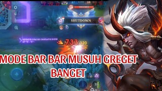 MODE BAR BAR MUSUH GREGET BANGET:)