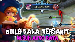 Build Nana Tersakit 2023!! Musuh Auto Rata!! Mobile Legends