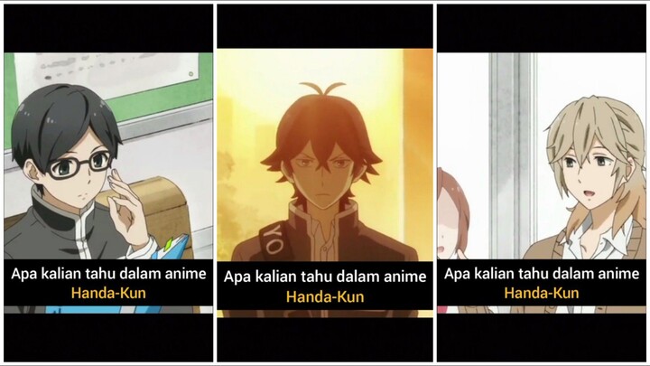 5 Detail Keren Dalam Anime Handa-Kun
