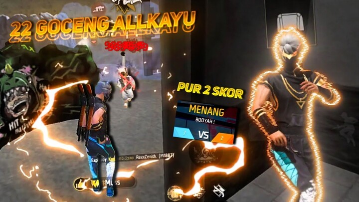 FULL GAMEPLAY ISIAN 22 5K ALL KAYU SKOR 7-2 × GARENA FREEFIRE