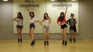 EXID - UP DOWN DANCE PRACTICE MIRRORED