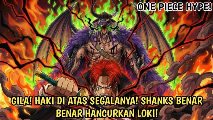 ONE PIECE TERBARU - GILA! SHANKS TERLALU KUAT! AKHIRNYA MOMEN SHANKS HANCURKAN L