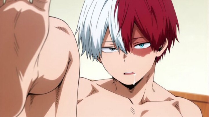 Todoroki udah ga tahan pengen dinetnot🥵