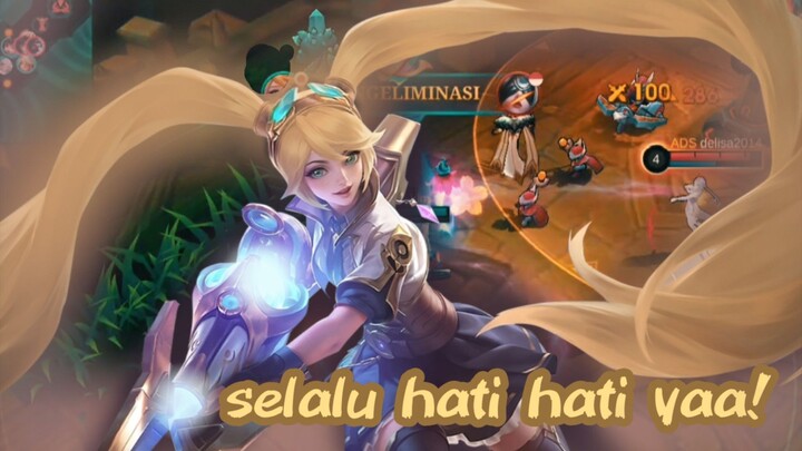 Layla siap beraksi!!