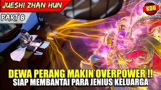 QINNAN MAKIN OVERPOWER BERSIAP MENGHABISI SEMUA MURID JENIUS !!  - ALUR CERITA DONGHUA #JSZH PART 8