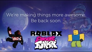 FNF vs ROBLOX MAINTENANCE | FNF vs roblox fnf