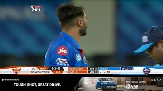 SRH vs DC 47th Match Match Replay from Indian Premier League 2020