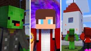 【Maizen】Top 5 Maizen Animation【Minecraft Mikey and JJ】