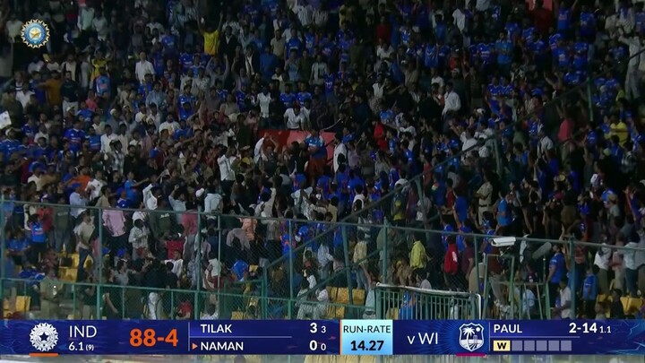 india vs wi 5th match 2026 highlights
